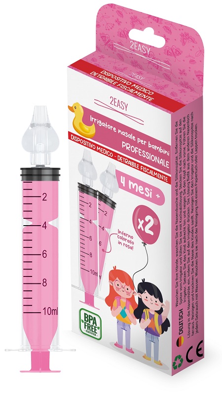 SIRINGA 10ML IRRIGATORE NASALE 2EASY PER BAMBINE - Farmacia Murachelli Di Putelli dr. Giovanni