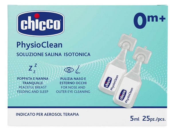 SOLUZIONE SALINA ISOTONICA PHYSIOCLEAN 25 PEZZI DA 5 ML - Farmacia Murachelli Di Putelli dr. Giovanni