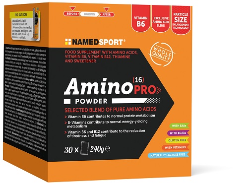 AMINO 16 PRO POWDER 30 BUSTINE - Farmacia Murachelli Di Putelli dr. Giovanni
