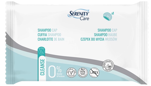 SERENITY CARE CUFFIA SHAMPOO CAPELLI ADATTA A PERSONE CON RIDOTTA MOBILITA' - Farmacia Murachelli Di Putelli dr. Giovanni