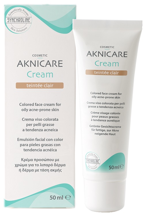 AKNICARE CREAM TEINTEE CLAIR 50 ML - Farmacia Murachelli Di Putelli dr. Giovanni