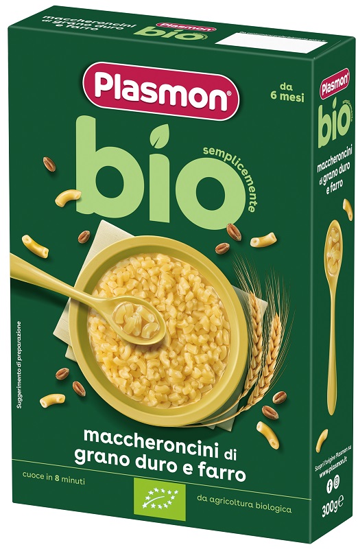 PLASMON PASTINA BIO MACCHERONCINI 300 G - Farmacia Murachelli Di Putelli dr. Giovanni