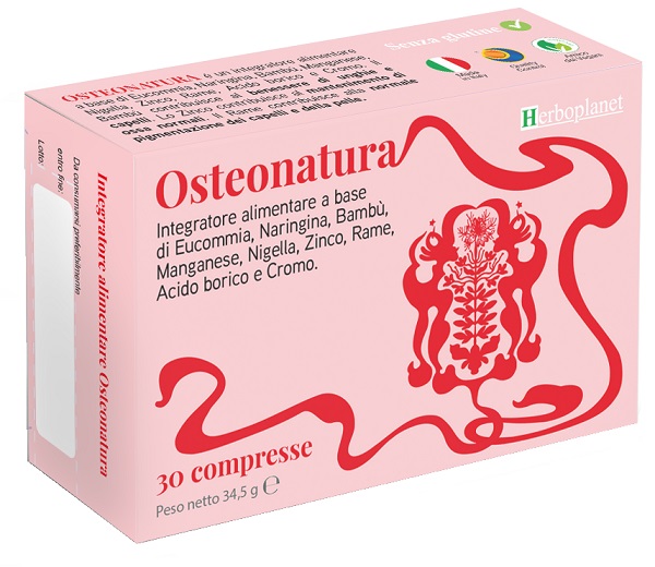 OSTEONATURA 30 COMPRESSE SENZA GLUTINE - Farmacia Murachelli Di Putelli dr. Giovanni