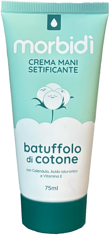 MORBIDI' CREMA MANI BATUFFOLO DI COTONE 75 ML - Farmacia Murachelli Di Putelli dr. Giovanni