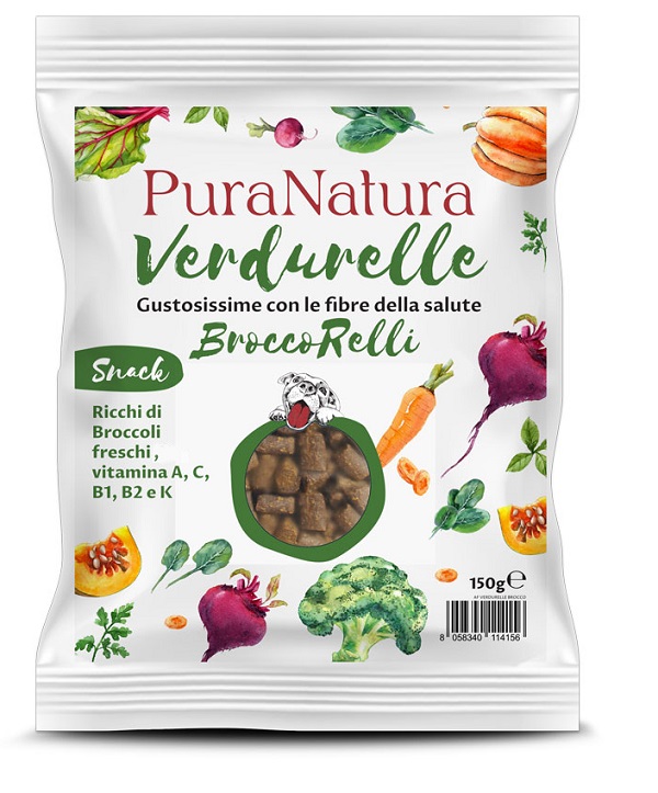 LINEA VERDURELLE SNACK CANE BROCCORELLI 150 G - Farmacia Murachelli Di Putelli dr. Giovanni