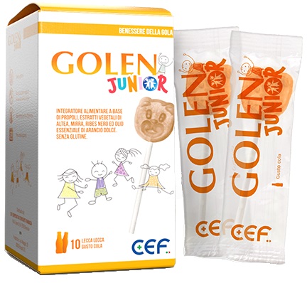 CEF GOLEN JUNIOR LECCA LECCA 10 PEZZI - Farmacia Murachelli Di Putelli dr. Giovanni