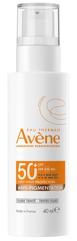 EAU THERMALE AVENE SOLARE FLUIDO COL ANTIMACCHIE SPF 50+ 40 ML - Farmacia Murachelli Di Putelli dr. Giovanni