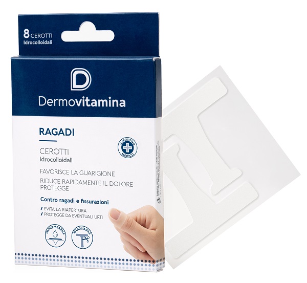 DERMOVITAMINA RAGADI CEROTTI 8 PEZZI - Farmacia Murachelli Di Putelli dr. Giovanni