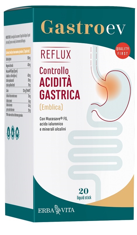 GASTRO EV REFLUX 20 STICK DA 12 ML - Farmacia Murachelli Di Putelli dr. Giovanni