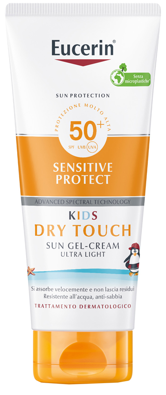EUCERIN SUN KIDS DRY TOUCH GEL CREAM SPF50+ 200 ML - Farmacia Murachelli Di Putelli dr. Giovanni