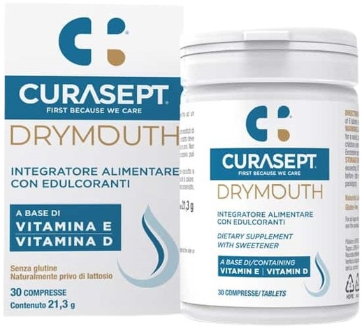 CURASEPT DRYMOUTH 30 COMPRESSE - Farmacia Murachelli Di Putelli dr. Giovanni