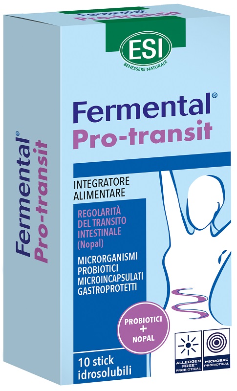 ESI FERMENTAL PRO TRANSIT 10 STICK IDROSOLUBILI - Farmacia Murachelli Di Putelli dr. Giovanni