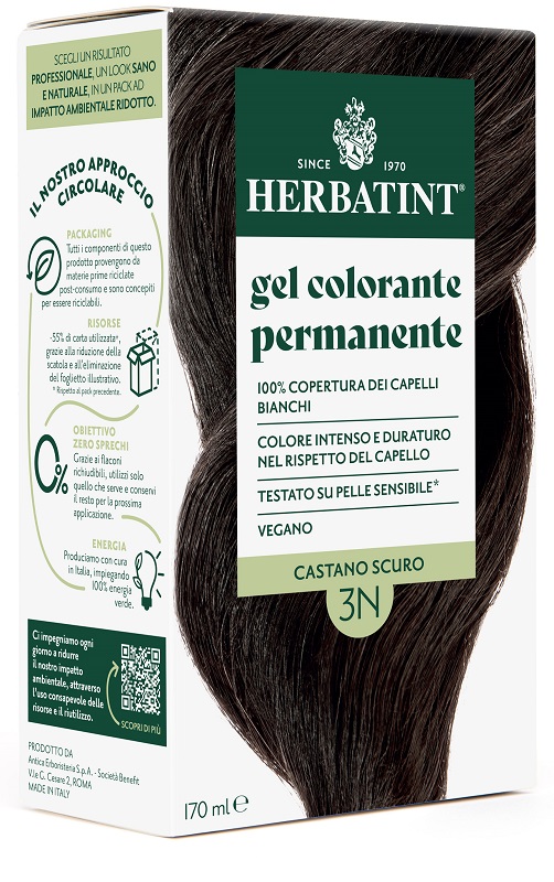 HERBATINT 3N CASTANO SCURO 170 ML - Farmacia Murachelli Di Putelli dr. Giovanni