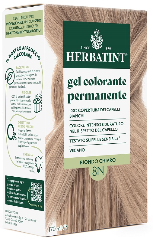 HERBATINT 8N BIONDO CHIARO 170 ML - Farmacia Murachelli Di Putelli dr. Giovanni