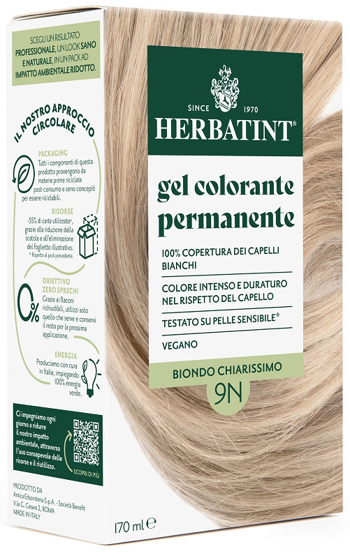 HERBATINT 9N BIONDO CHIARISSIMO 170 ML - Farmacia Murachelli Di Putelli dr. Giovanni