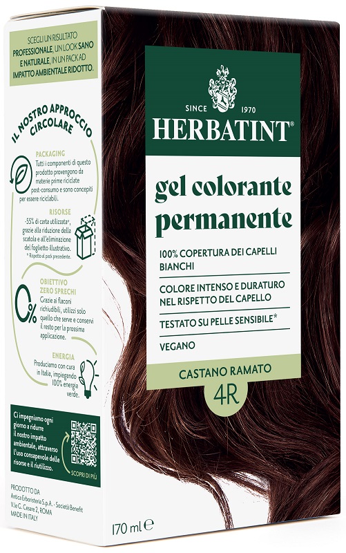 HERBATINT 4R CASTANO RAMATO 170 ML - Farmacia Murachelli Di Putelli dr. Giovanni