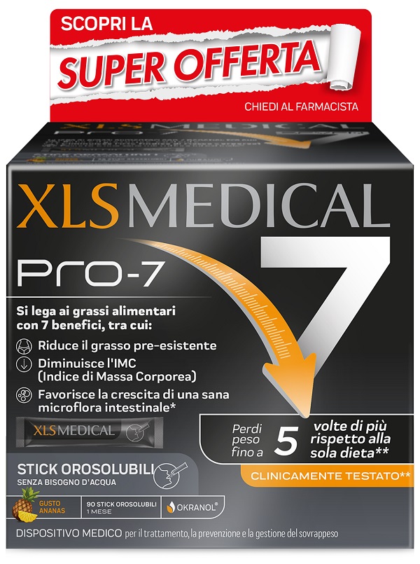 XLS MEDICAL PRO 7 90 STICK TAGLIO PREZZO - Farmacia Murachelli Di Putelli dr. Giovanni