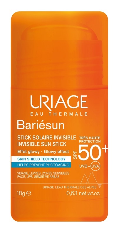 URIAGE EAU THERMALE BARIESUN SPF50+ STICK SOLAIRE INVISIBILE EFFET GLOWY 18 G - Farmacia Murachelli Di Putelli dr. Giovanni