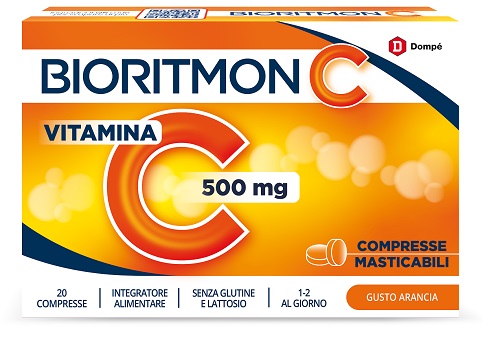 BIORITMON C 500MG VITAMINA C 20 COMPRESSE MASTICABILI - Farmacia Murachelli Di Putelli dr. Giovanni