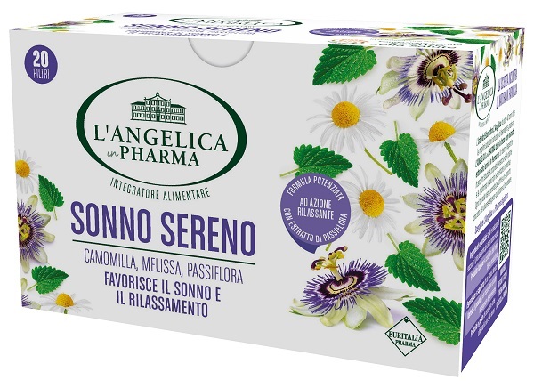L'ANGELICA TISANA SONNO SERENO 20 FILTRI - Farmacia Murachelli Di Putelli dr. Giovanni