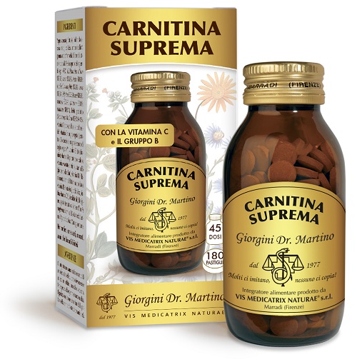 CARNITINA SUPREMA 180 PASTIGLIE 90 G - Farmacia Murachelli Di Putelli dr. Giovanni