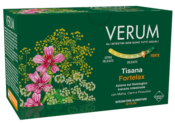 VERUM FORTELAX TISANA 20 FILTRI NEW - Farmacia Murachelli Di Putelli dr. Giovanni