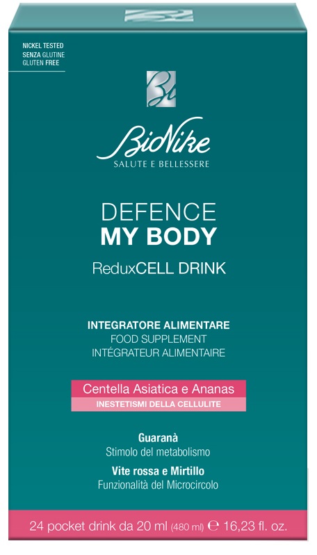 DEFENCE MY BODY REDUXCELL DRINK 24 POCKET DRINK - Farmacia Murachelli Di Putelli dr. Giovanni