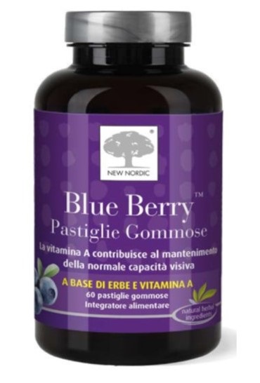 BLUE BERRY 60 PASTIGLIE GOMMOSE - Farmacia Murachelli Di Putelli dr. Giovanni