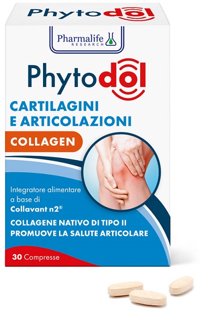 PHYTODOL CARTILAGINI ARTICOLAZIONI COLLAGEN 30 COMPRESSE - Farmacia Murachelli Di Putelli dr. Giovanni