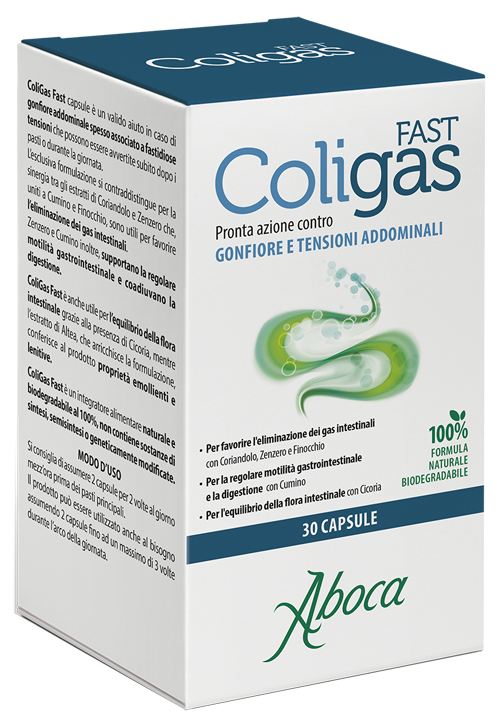 COLIGAS FAST 30 CAPSULE - Farmacia Murachelli Di Putelli dr. Giovanni