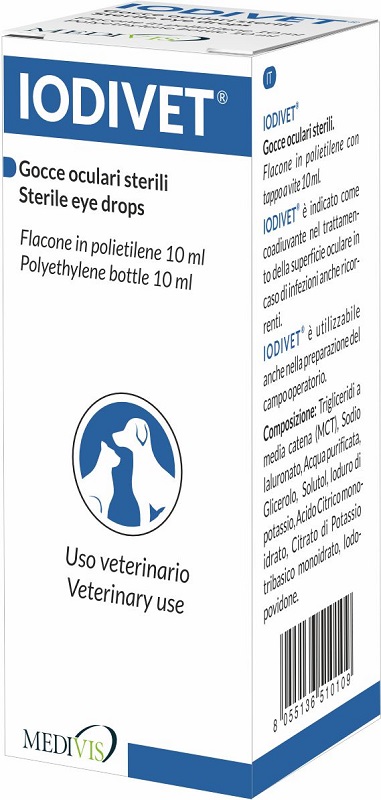 IODIVET SOLUZIONE OFTALMICA 10 ML - Farmacia Murachelli Di Putelli dr. Giovanni