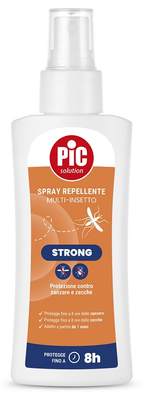 PIC SOLUTION SPRAY REPELLENTE MULTI-INSETTO STRONG 100 ML - Farmacia Murachelli Di Putelli dr. Giovanni