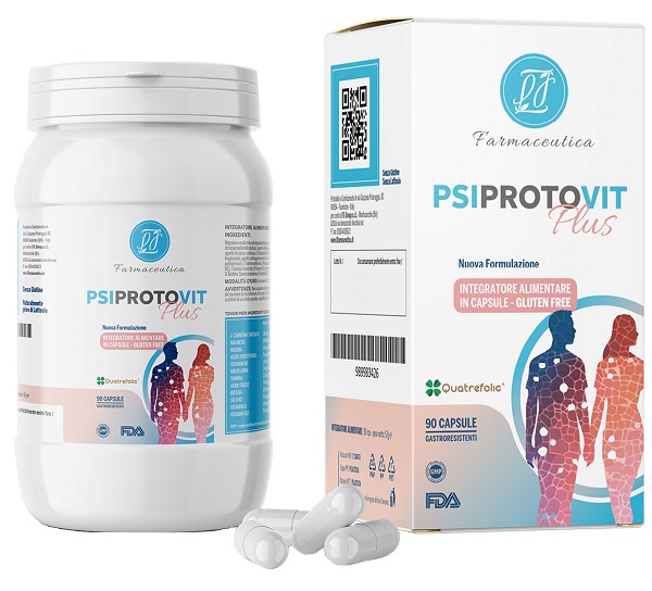 PSIPROTO VIT PLUS 90 CAPSULE GASTRORESISTENTI - Farmacia Murachelli Di Putelli dr. Giovanni