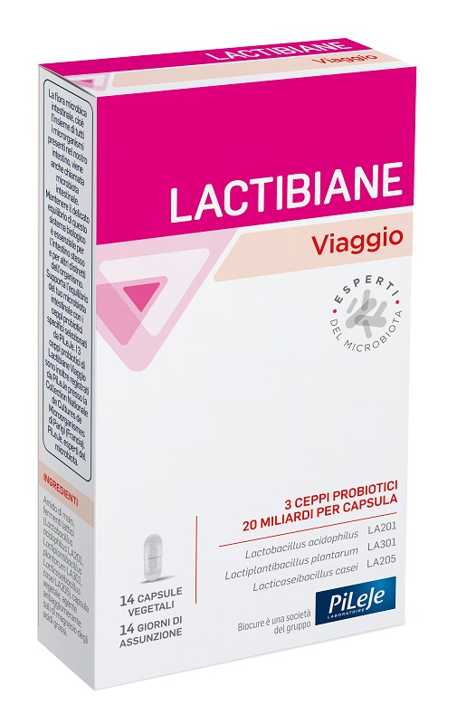 LACTIBIANE VIAGGIO 14 CAPSULE VEGETALI - Farmacia Murachelli Di Putelli dr. Giovanni