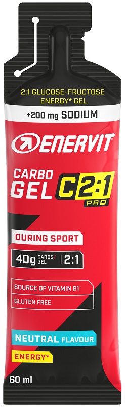 ENERVIT C2:1 PRO CARBO GEL SODIO NEUTRAL 60 ML GLUTEN FREE - Farmacia Murachelli Di Putelli dr. Giovanni
