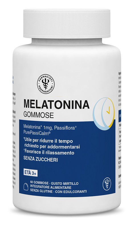 LFP MELATONINA GOMMOSE 1MG 60 GUMMIES CON EDULCORANTI SENZA ZUCCHERI SENZA GLUTINE - Farmacia Murachelli Di Putelli dr. Giovanni