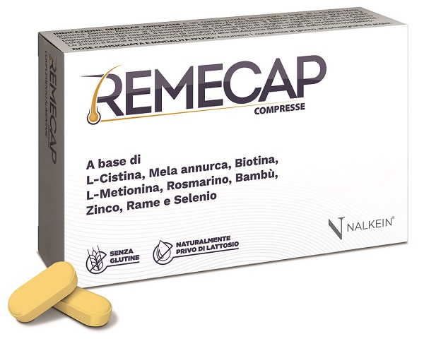 REMECAP 30 COMPRESSE RIVESTITE DA 1,25 G SENZA GLUTINE NATURALMENTE PRIVO DI LATTOSIO - Farmacia Murachelli Di Putelli dr. Giovanni