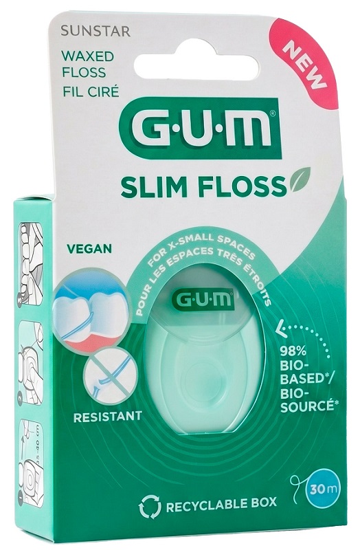 GUM SLIM FLOSS 30 M - Farmacia Murachelli Di Putelli dr. Giovanni