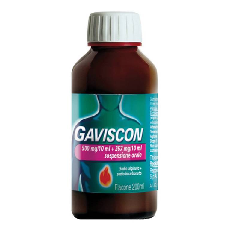 GAVISCON*OS 500MG+267MG/10ML