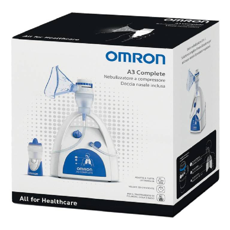 Omron A3 Complete aerosol con doccia nasale
